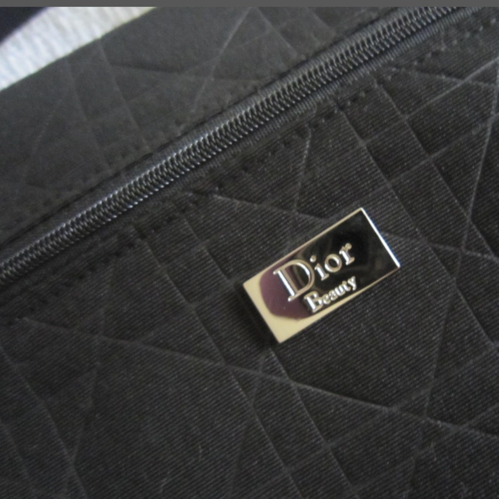 Dior makeup bag